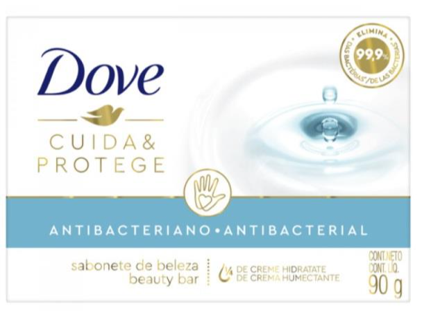 DOVE JAB CUIDA Y PROTEGE ANTIBAC X 90GR