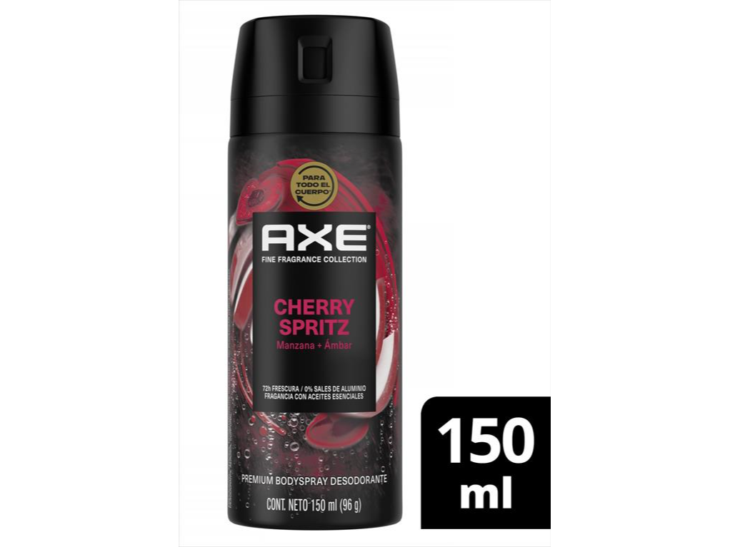 AXE DEO AER BODYSPRAY CHERRY SPR X 150ML