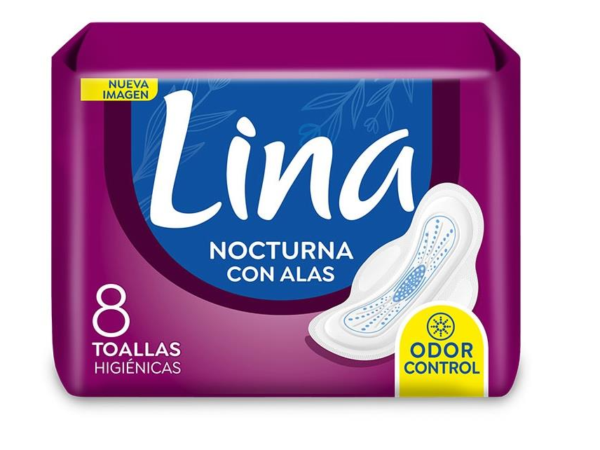 LINA TOAL FEM NOCT ANATOM C/A X8 (NUEVA)