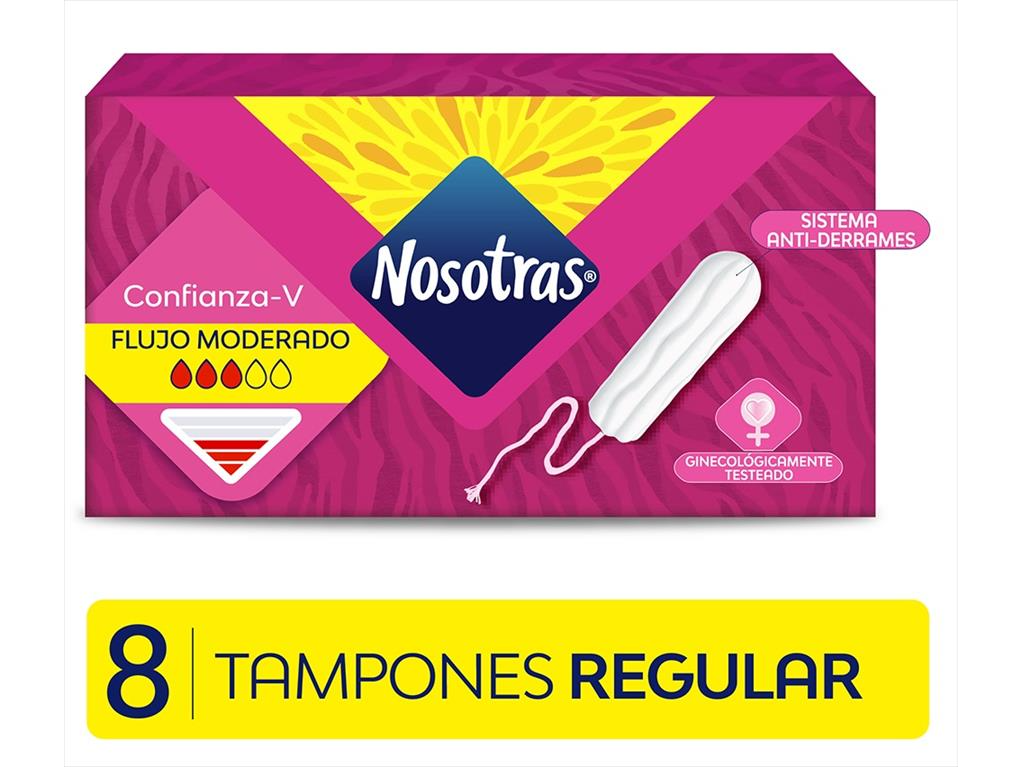 NOSOTRAS TAMPONES DIG REGULAR X 8