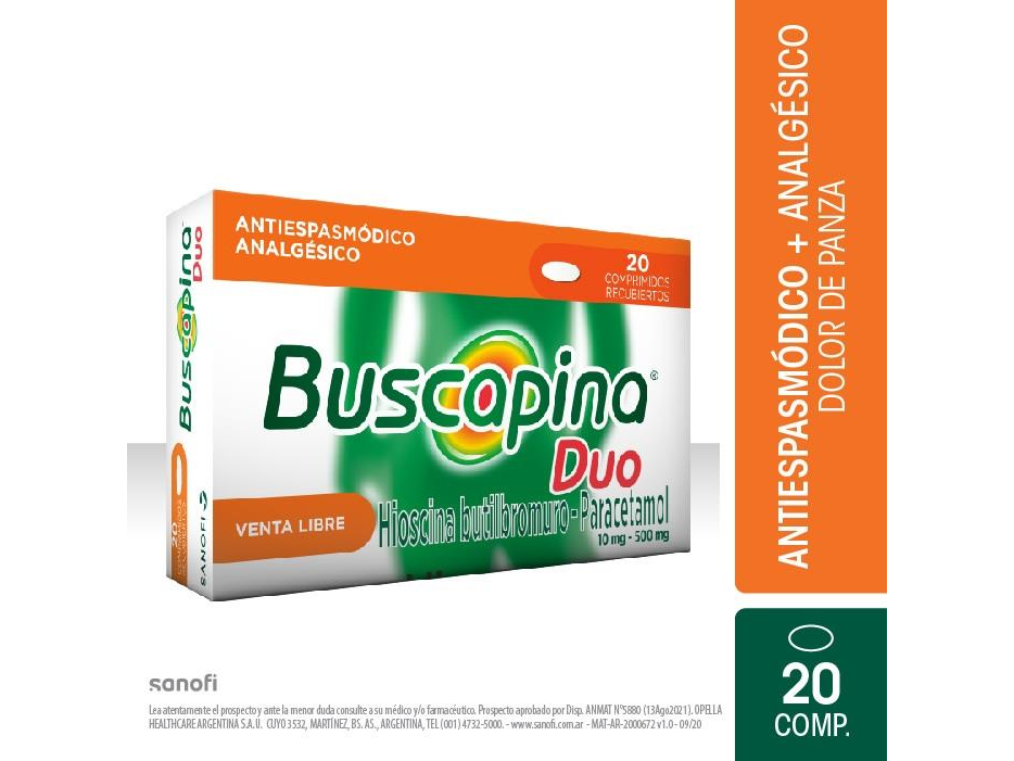 BUSCAPINA DUO CPR X 20