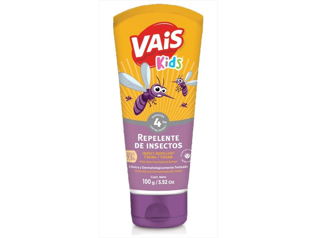 VAIS REPELENTE KIDS POMO X 100GR