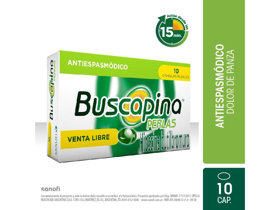 BUSCAPINA PERLAS CAP BLANDAS X 10