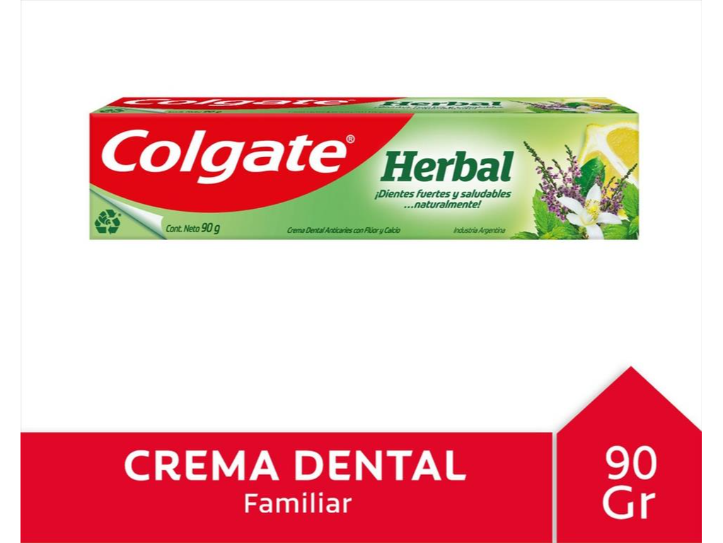 COLGATE CR DENTAL HERBAL PROT NAT X90GR