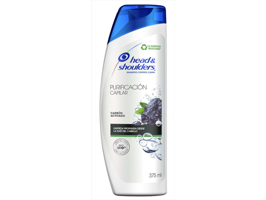 HEAD&SHOUL PURIF CAPILAR CHARCOAL SH X375ML