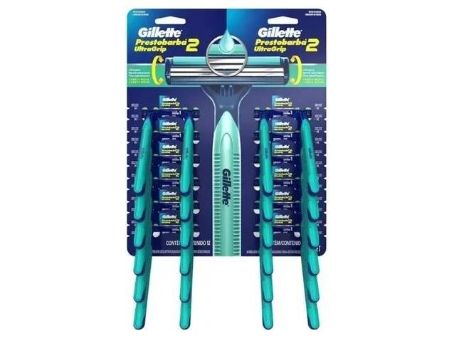PRESTOBARBA 2 ULTRAGRIP MAQ C/MOV X 24