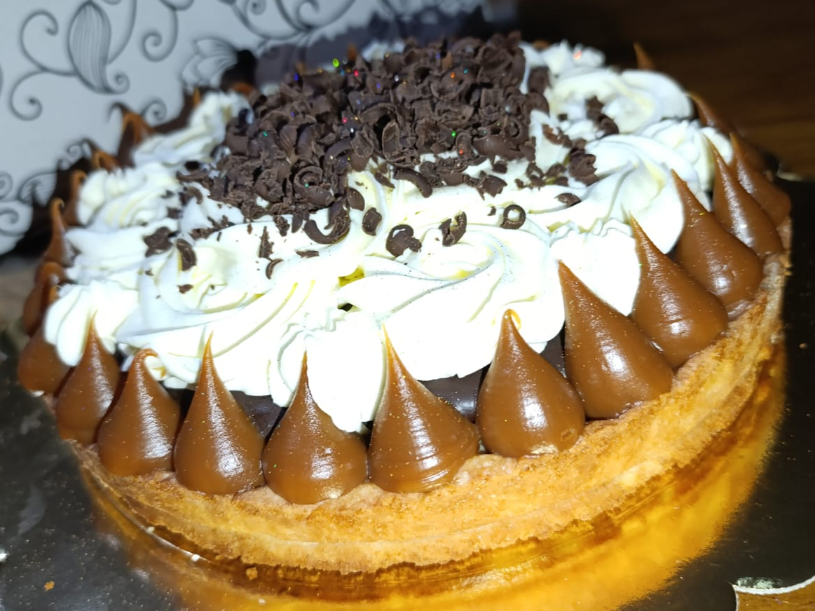 Tarta banana split