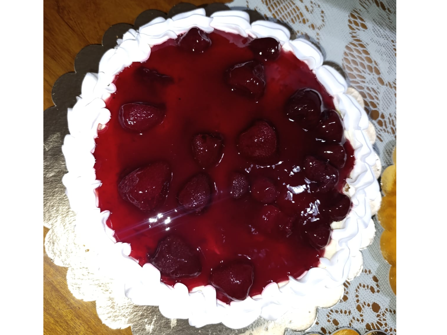 Tarta de frutillas