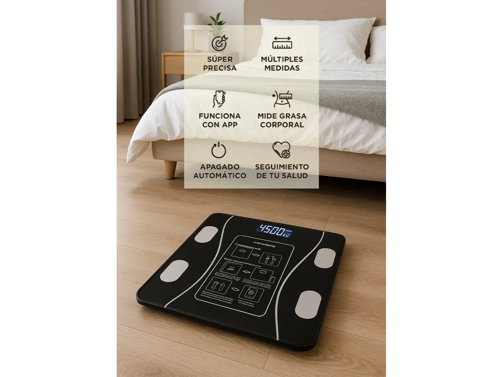 Balanza Corporal con Bluetooth