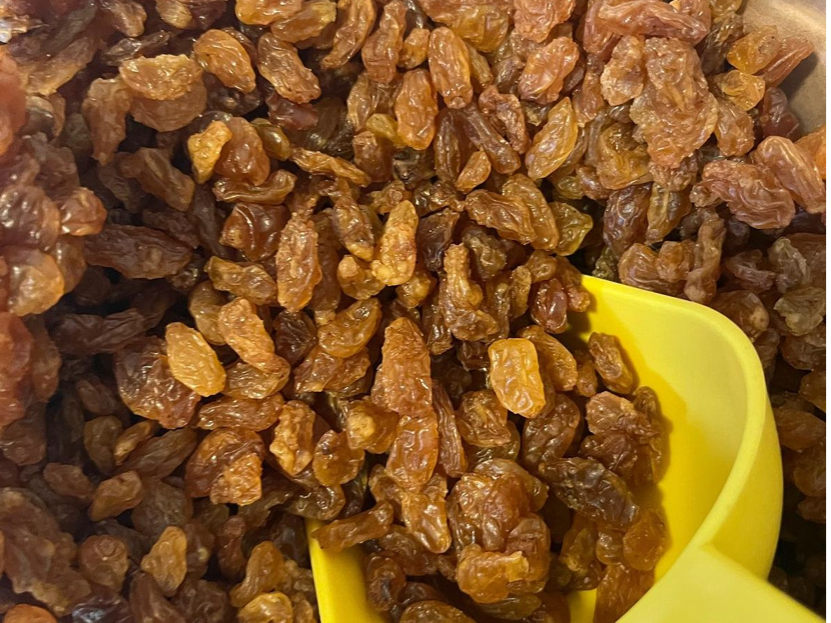 Pasas Rubias sin semilla