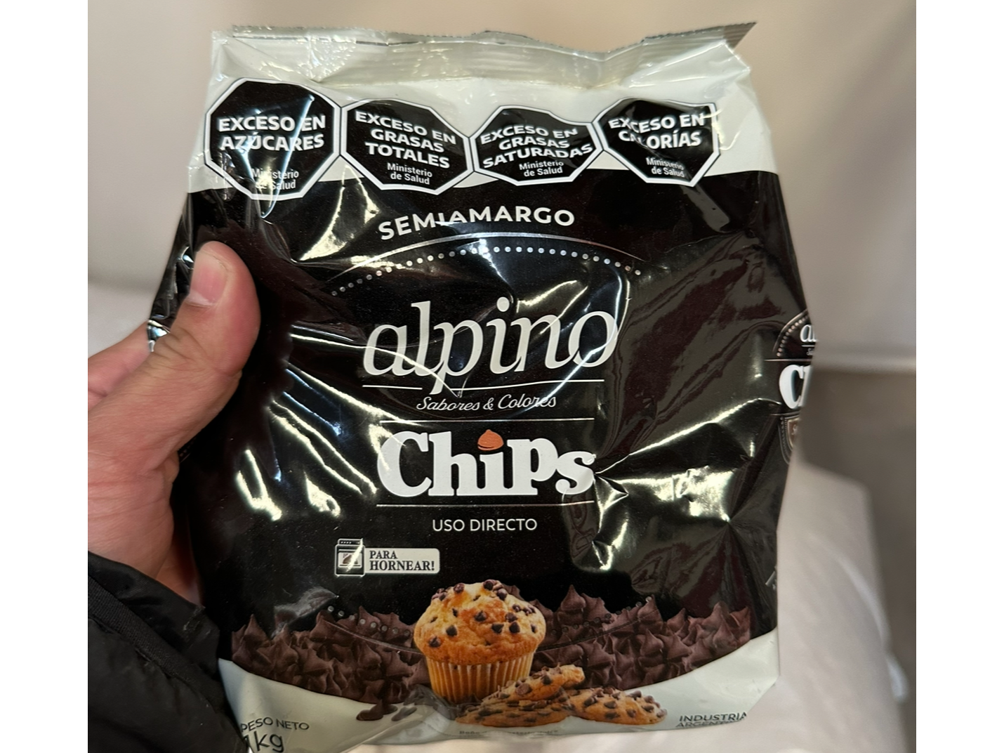 Chips de chocolate AlPino