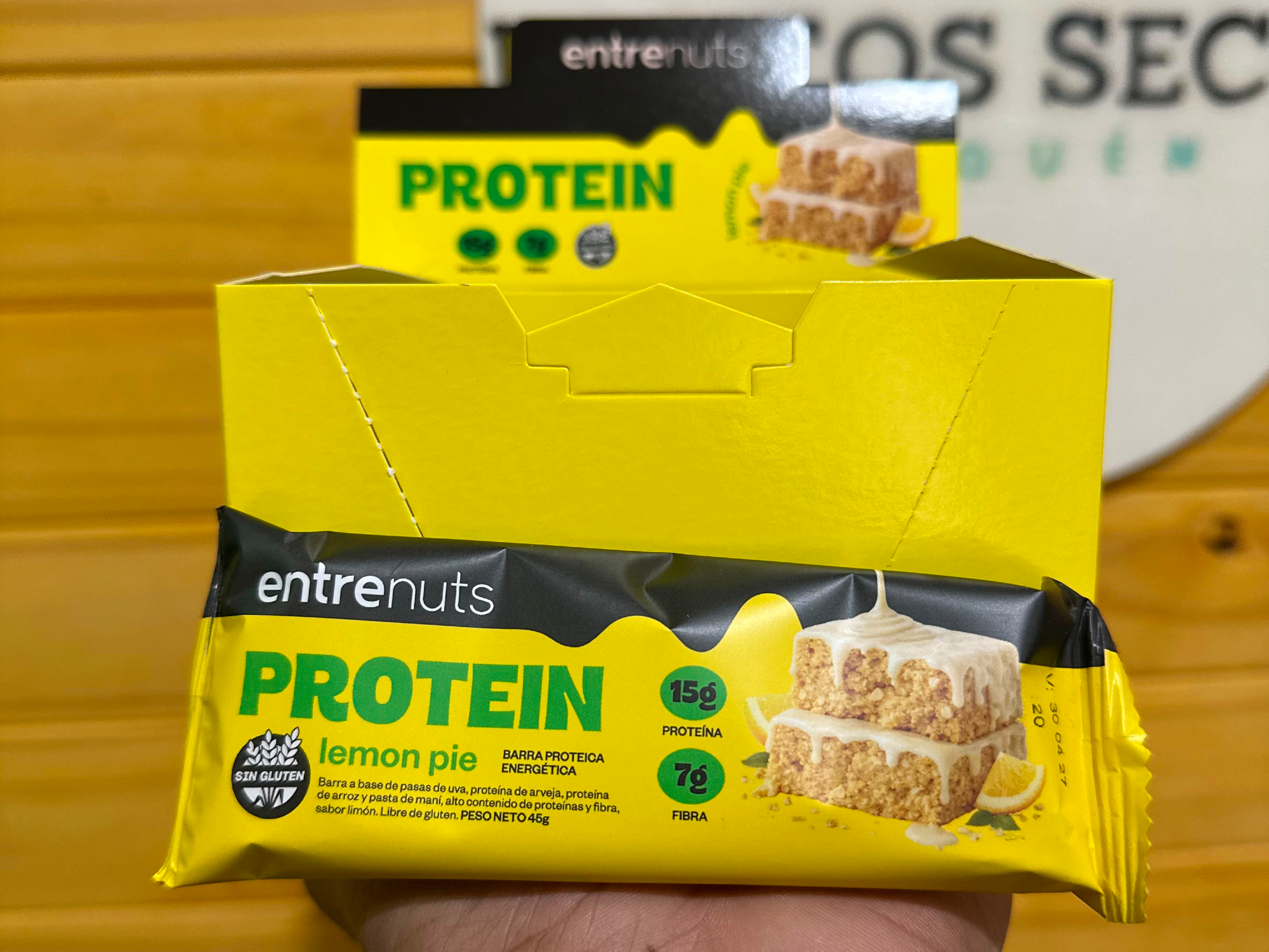 Barritas protein SABOR LEMONPIE🍋