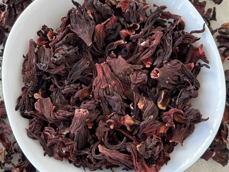 Hibiscus en flor  (Flor de jamaica)