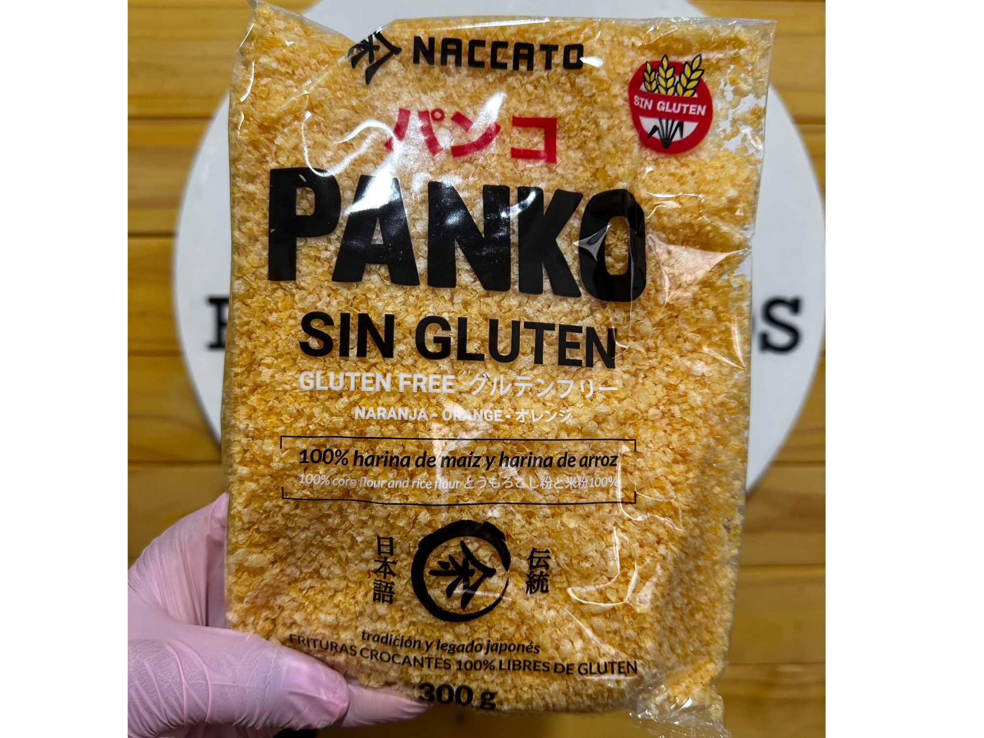 PANKO NARANJA SIN GLITEN 300GR