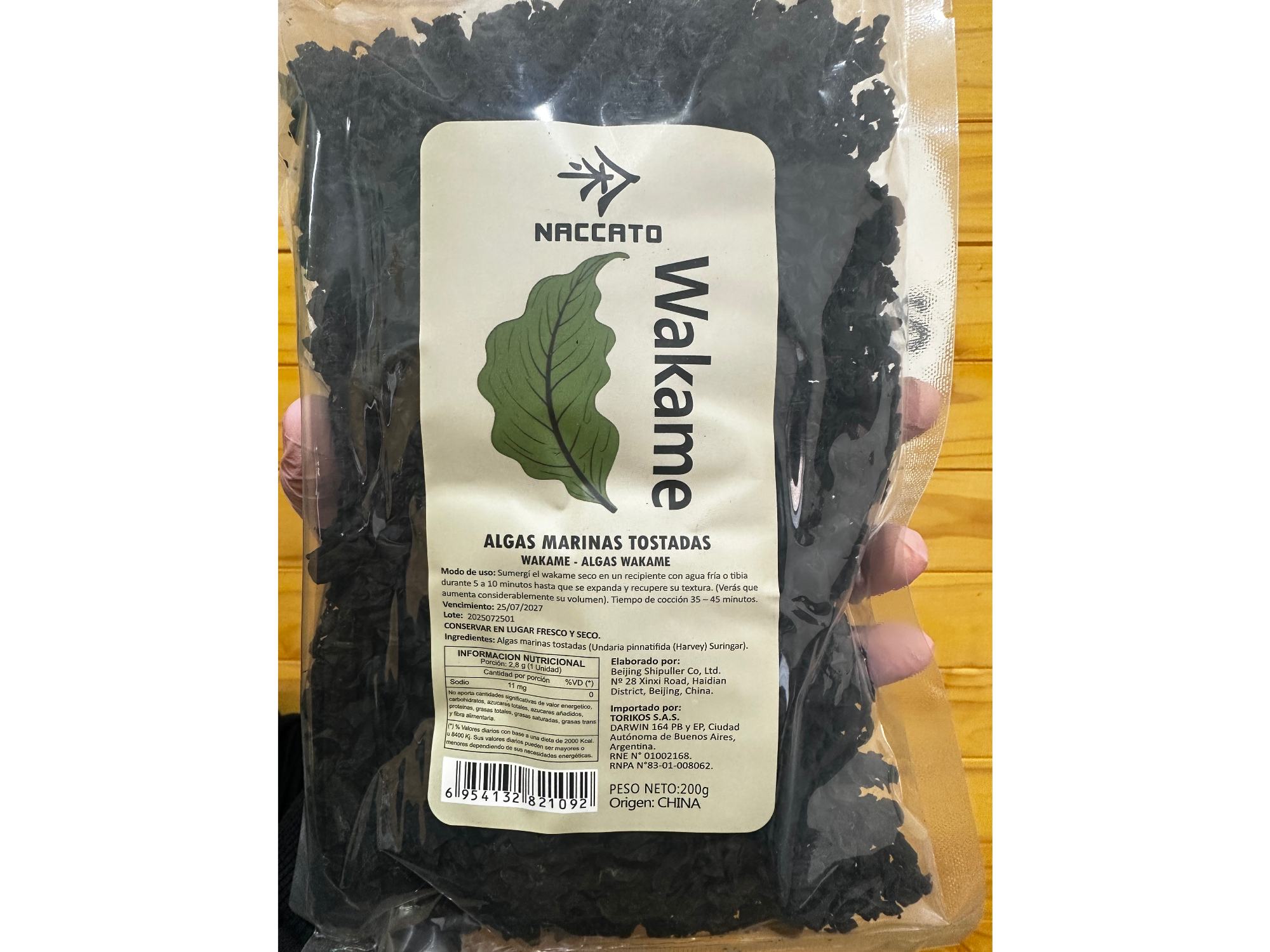 ALGAS WAKAME 200GR