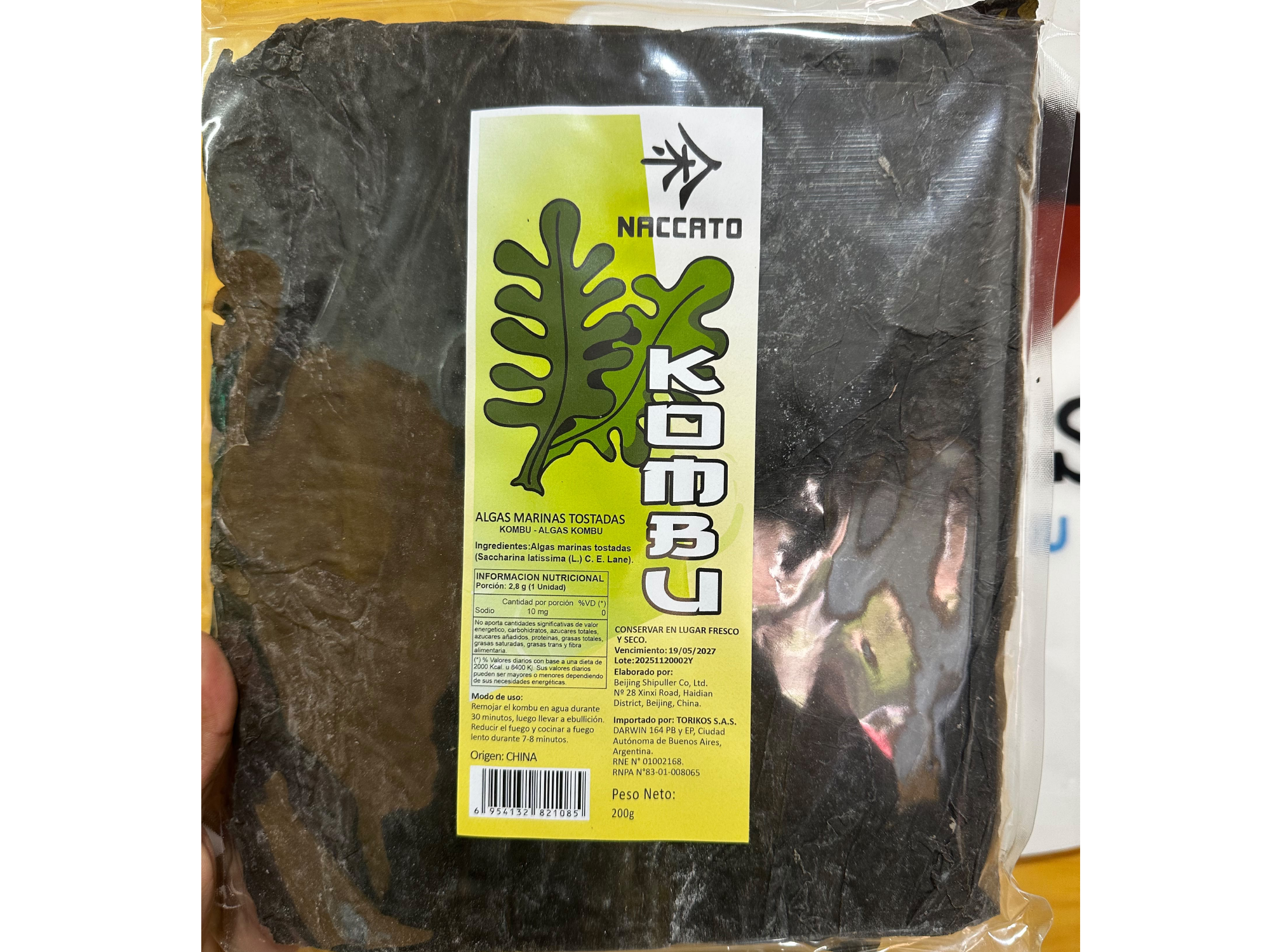 ALGAS KOMBU 200GR
