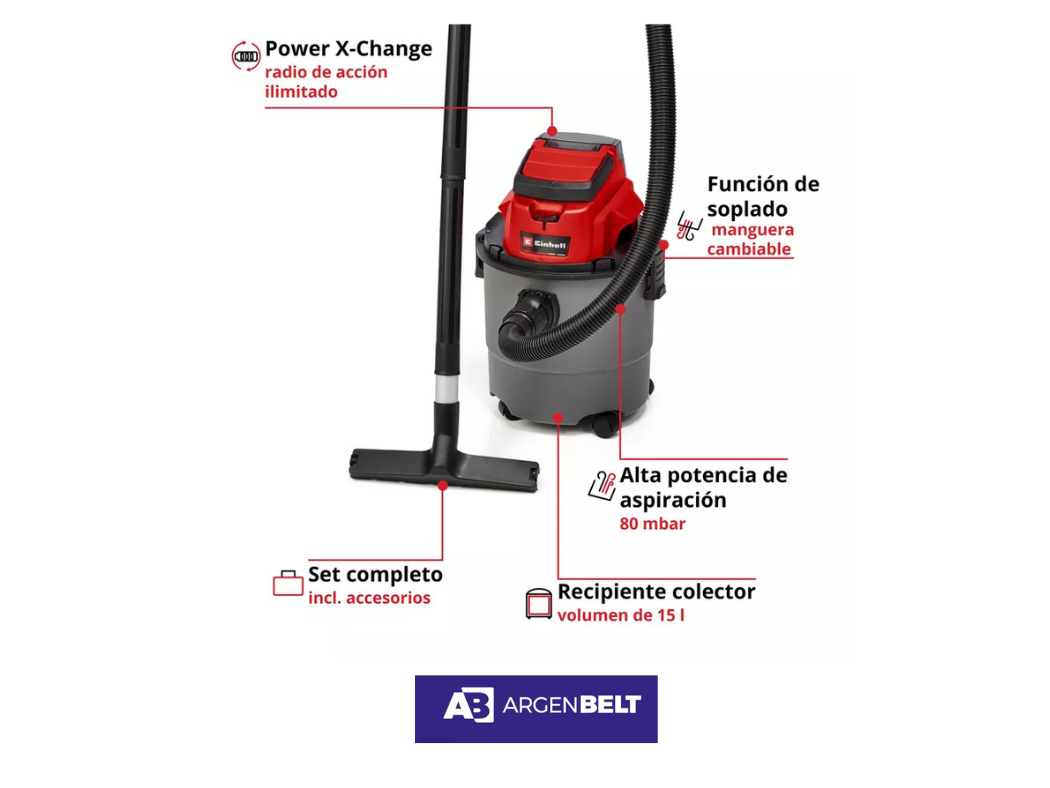 Aspiradora Einhell Classic