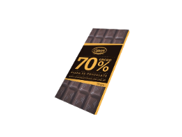 Tableta de chocolate 70% cacao