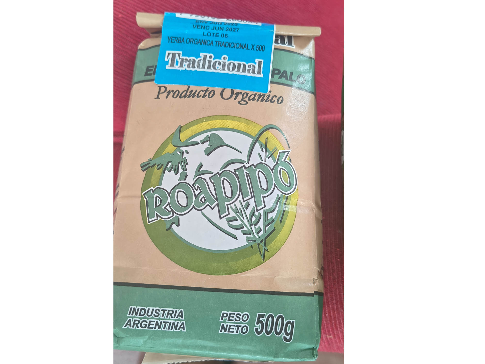 Yerba Roapio Tradicional Organica