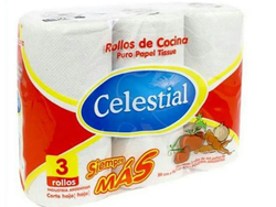 SERVILLETA CELESTIAL X3