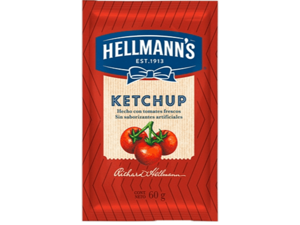 KETCHUP POR 60 GR.