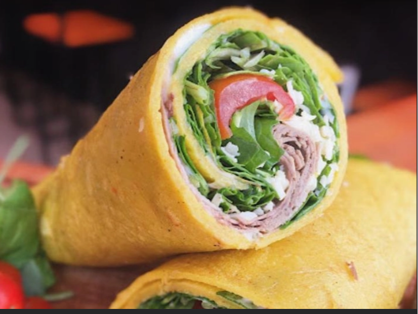 wraps de rucula (CARNE VACA)