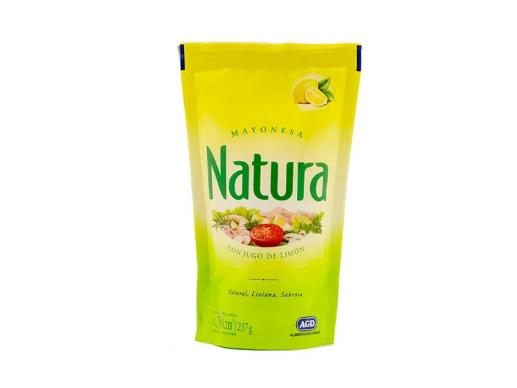 MAYONESA NATURA 250G