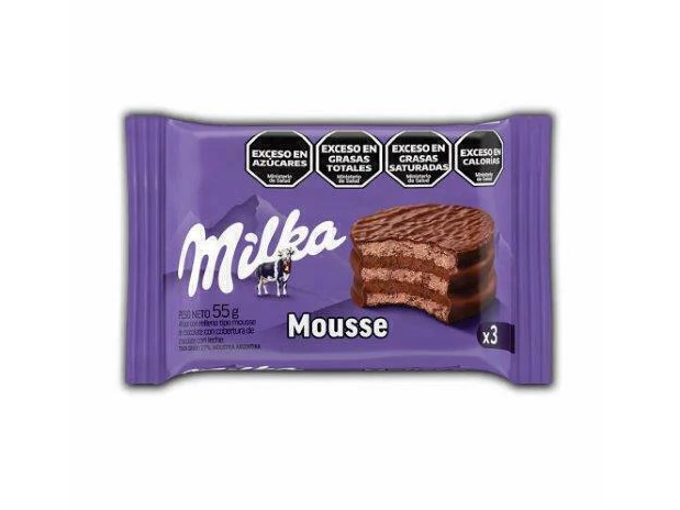MILKA TRIPLE MOUSSE 55G