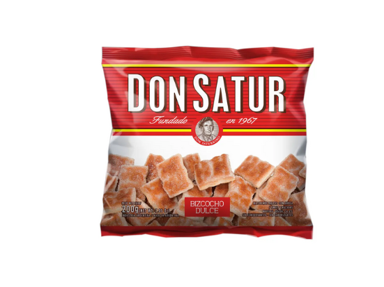 BIZCOCHITOS DON SATUR DULCES 200 GRS