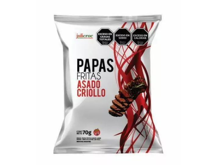 PAPAS FRITAS JULICROC ASADO CRIOLLO 70G