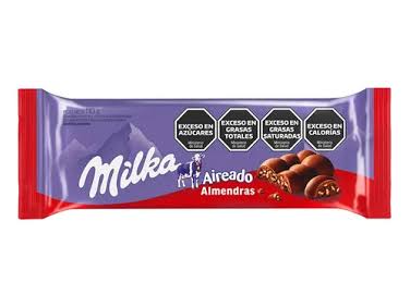 MILKA AIREADO 110G ALMENDRAS