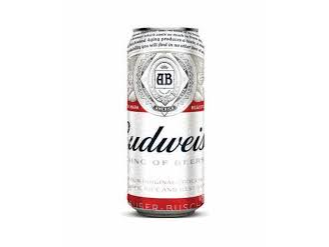 BUDWEISER LATA 473 ML