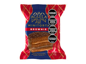MINITORTA AGUILA BROWNIE 69G