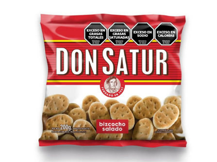 BIZCOCHITOS DON SATUR SALADA 200 GRS