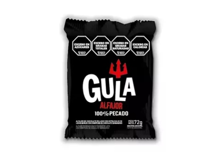 ALFAJOR GULA NEGRO X 72 GR