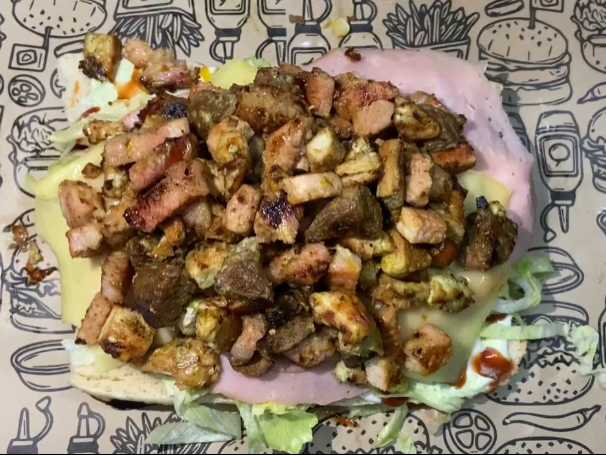 Super pepito (chuleta Ahumada)
