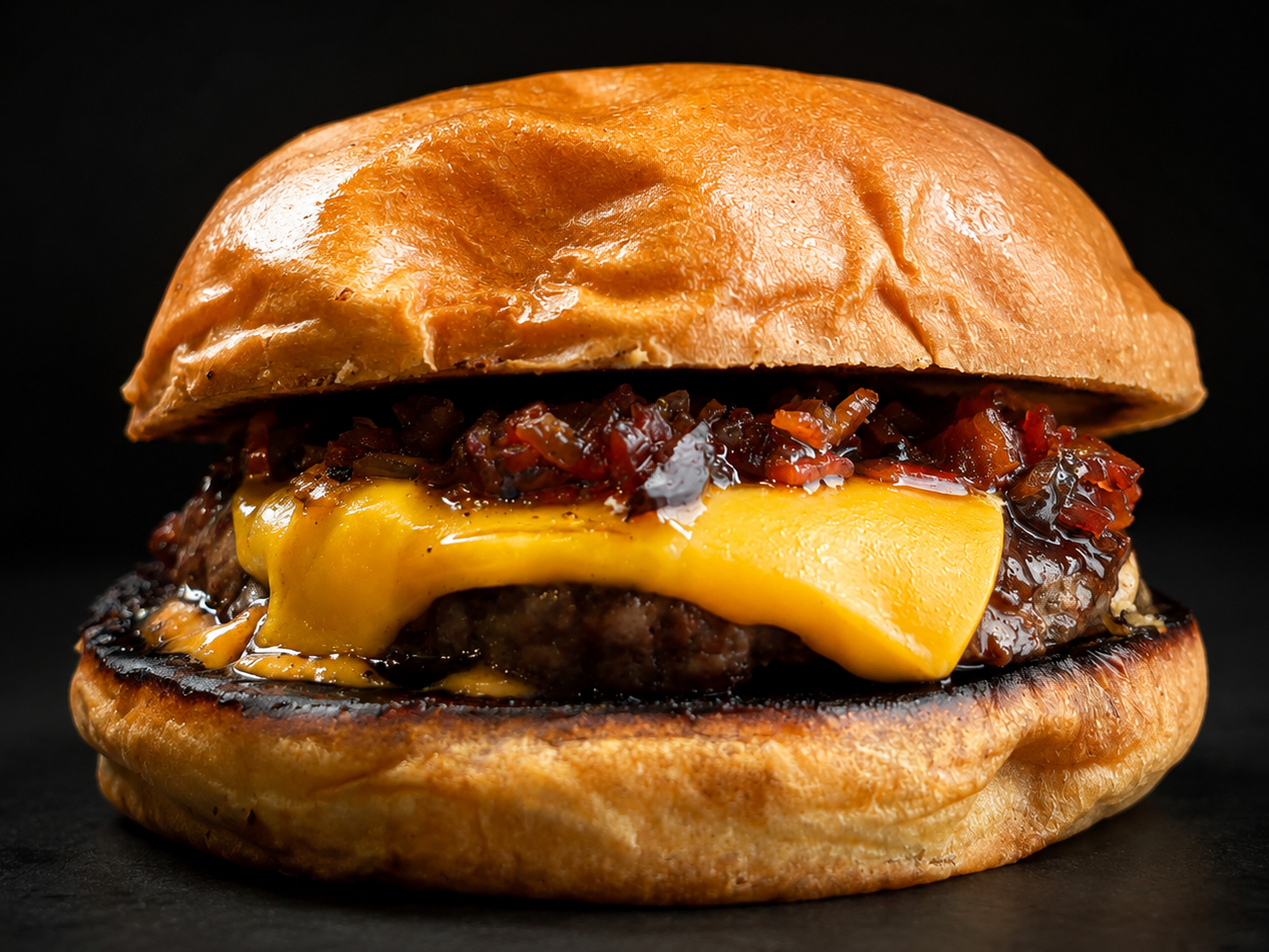 Bacon + papas fritas