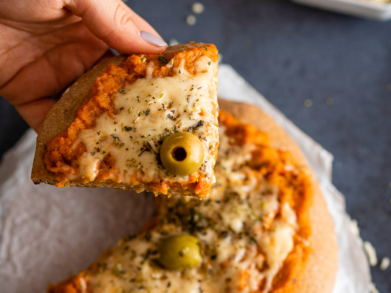 Pizza de tomate