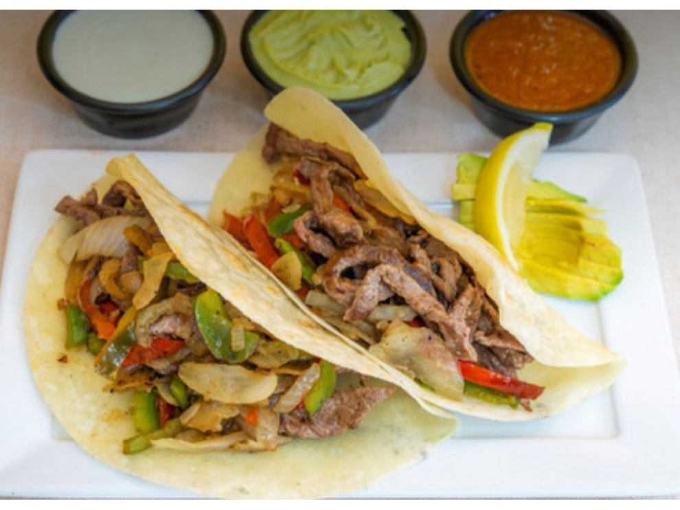 FAJITA  DE CARNE (PARA 1 PERSONA)