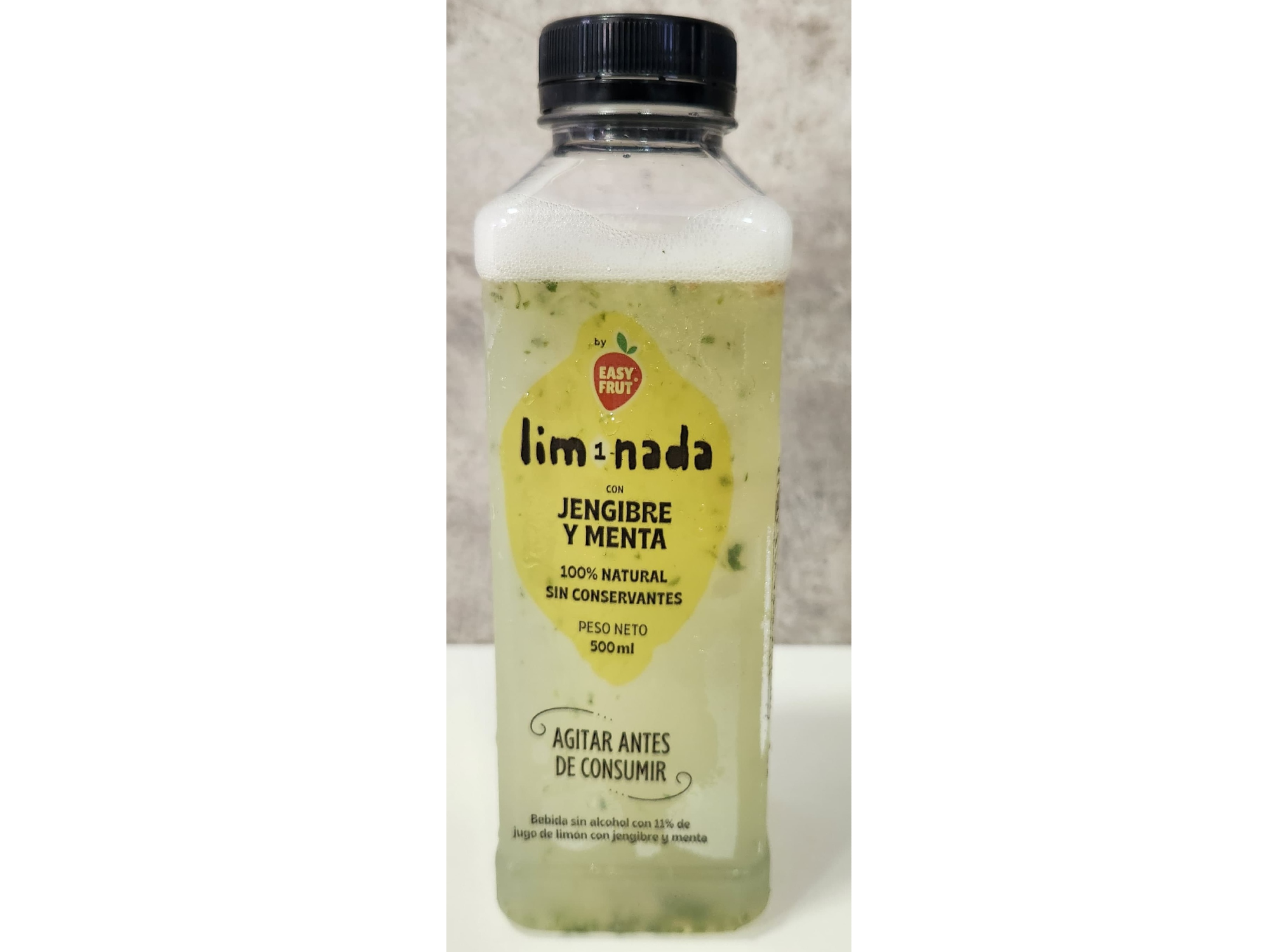 LIMONADA EN BOTELLA 1 - 500 CC - CON JENGIBRE Y META