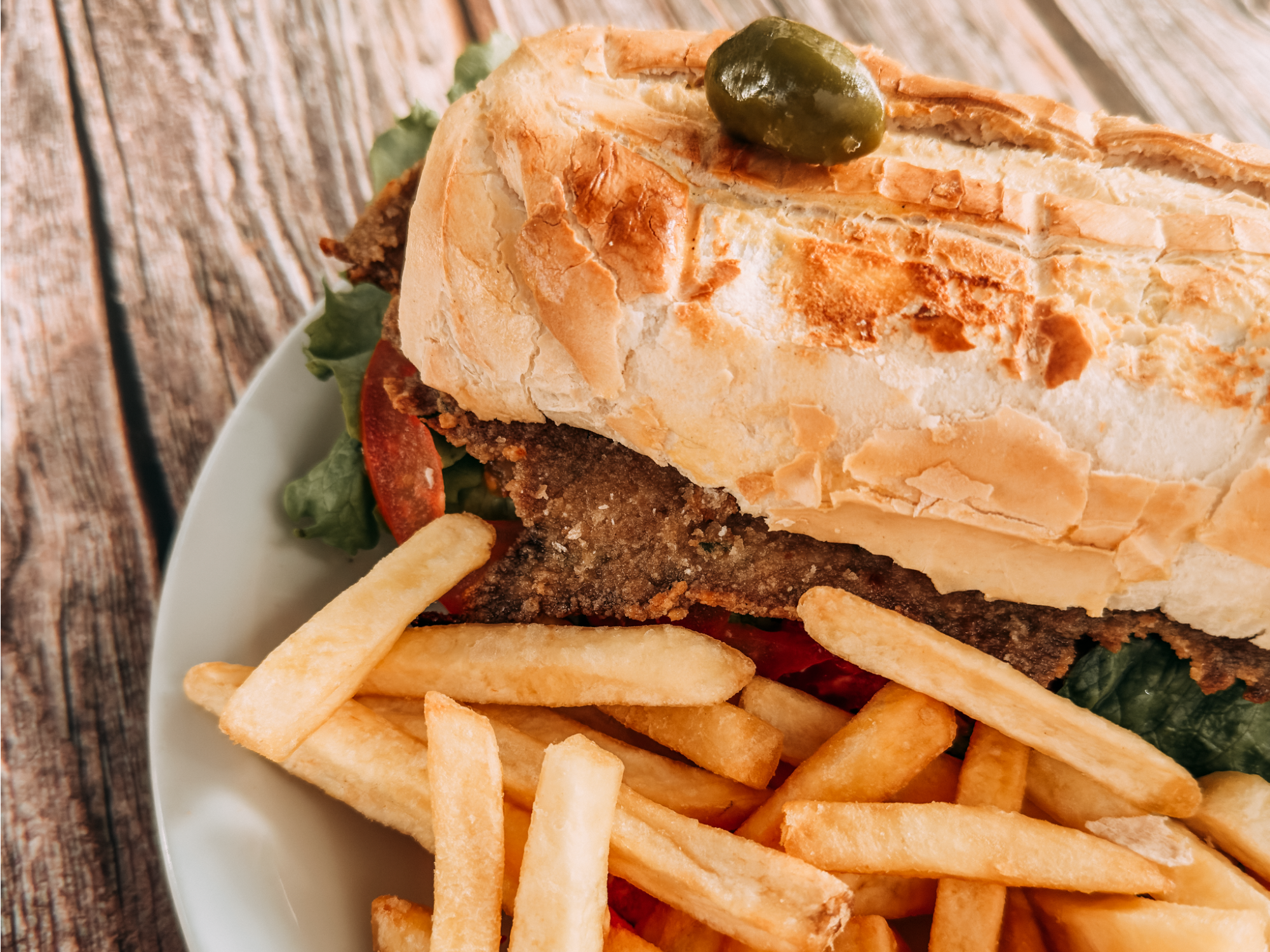 SANDWICH DE MILANESA COMÚN
