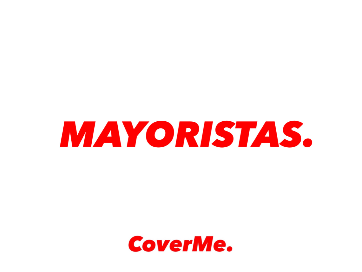 INFORMACIÓN DE MAYORISTA.