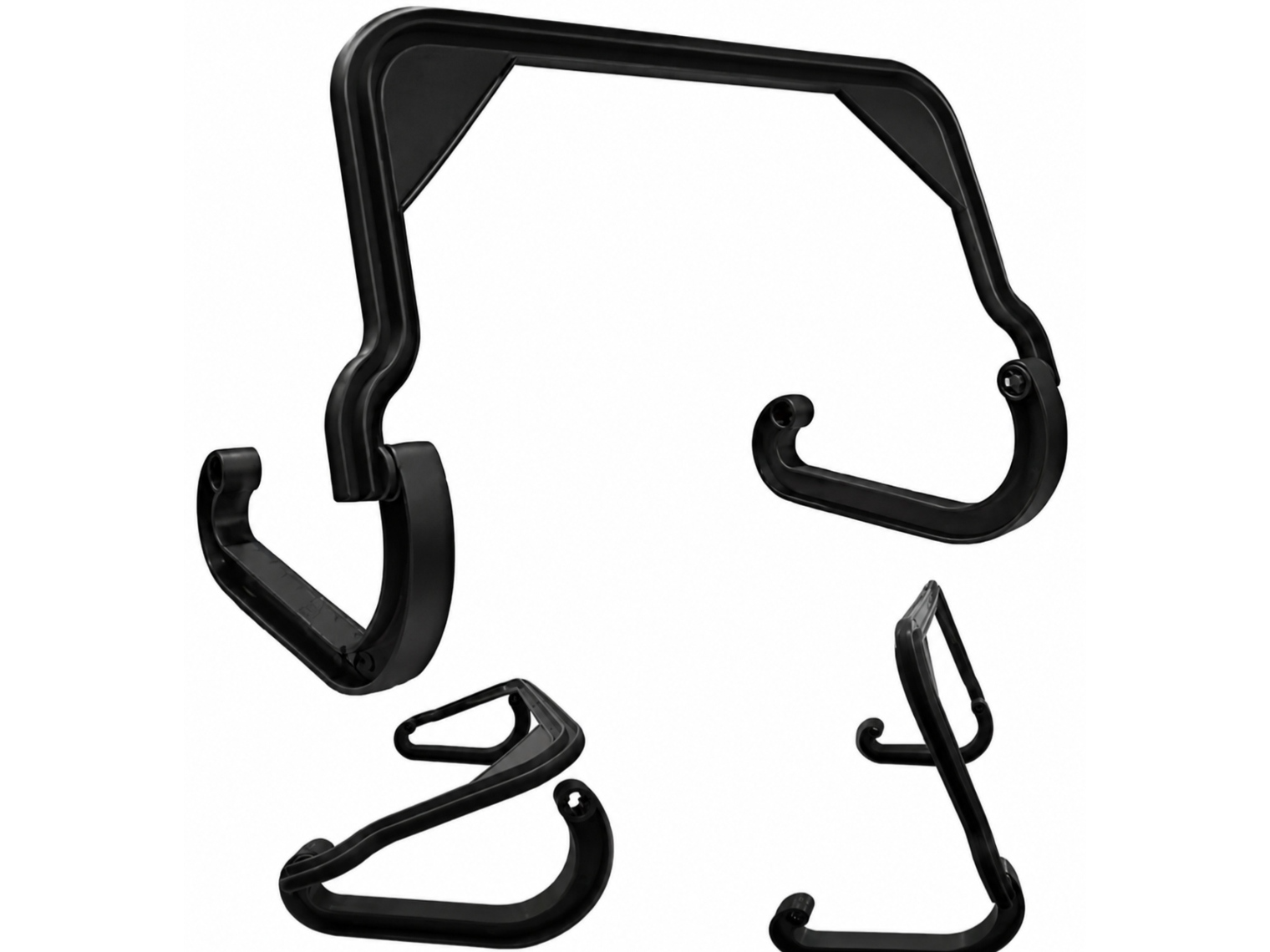 VALLA Ferher  (2 alturas  15 y 30cm) color negro