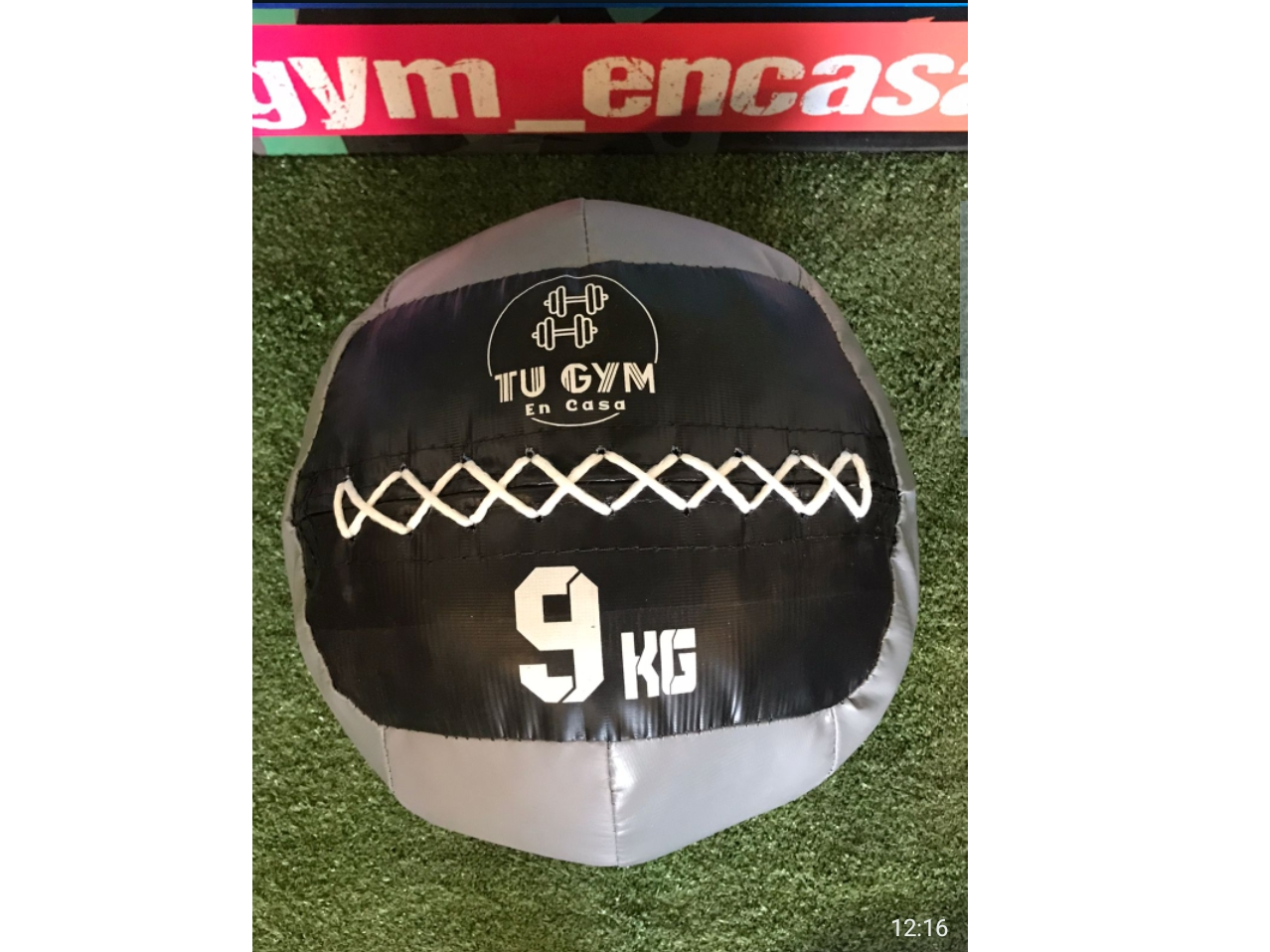 Medicine ball 9kg pro (sin pique)