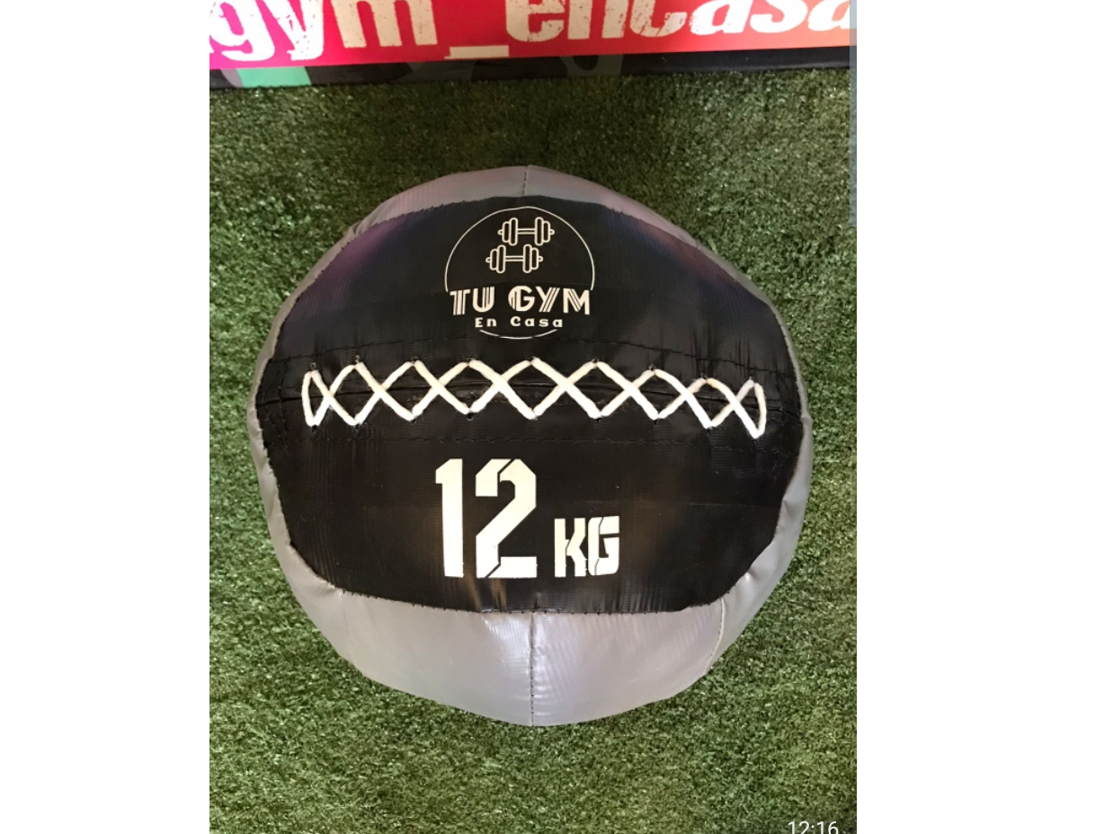 Medicine ball 12kg pro (sin pique)