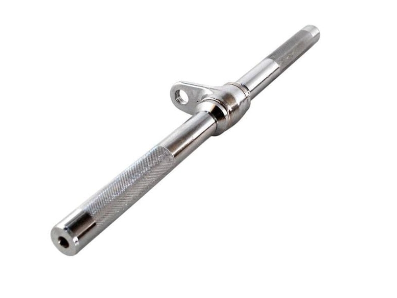 Barra para polea recta cromada 50cm