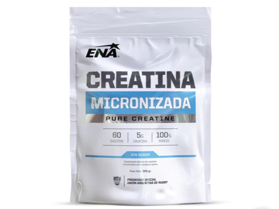 2  creatina micronizada 300gr (ena)