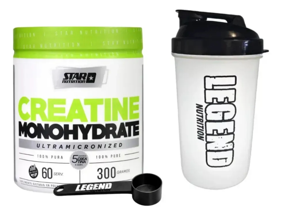 Monohidratada  300gr  con shaker (Star) (Copia)