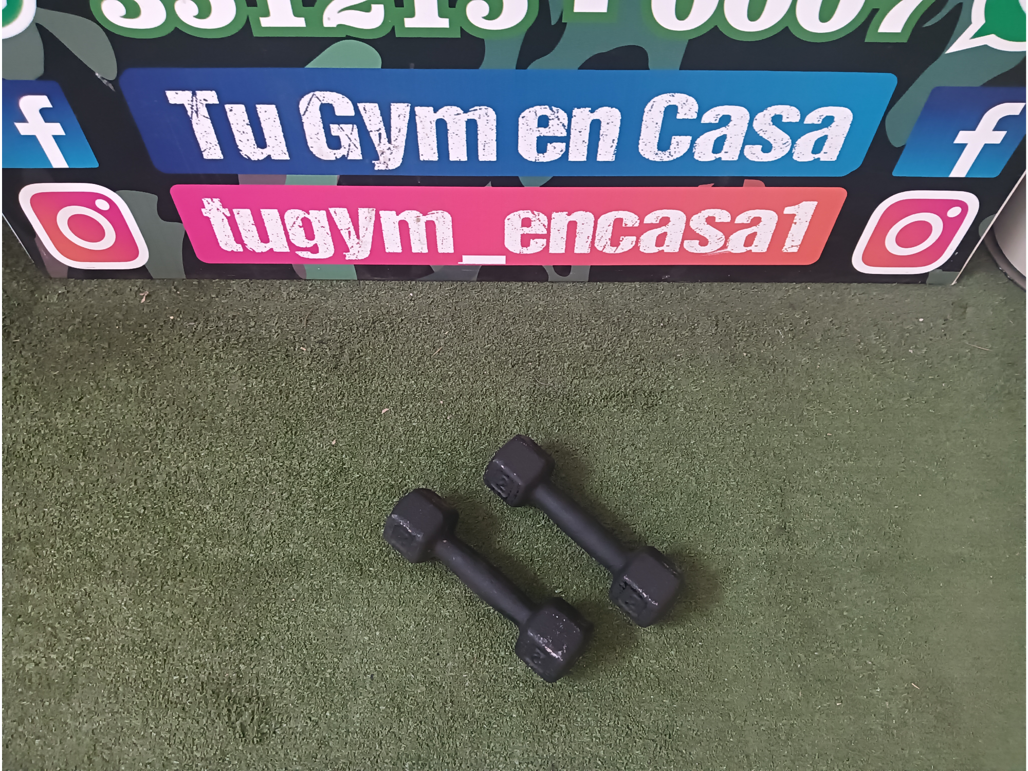 Par de 2kg premium