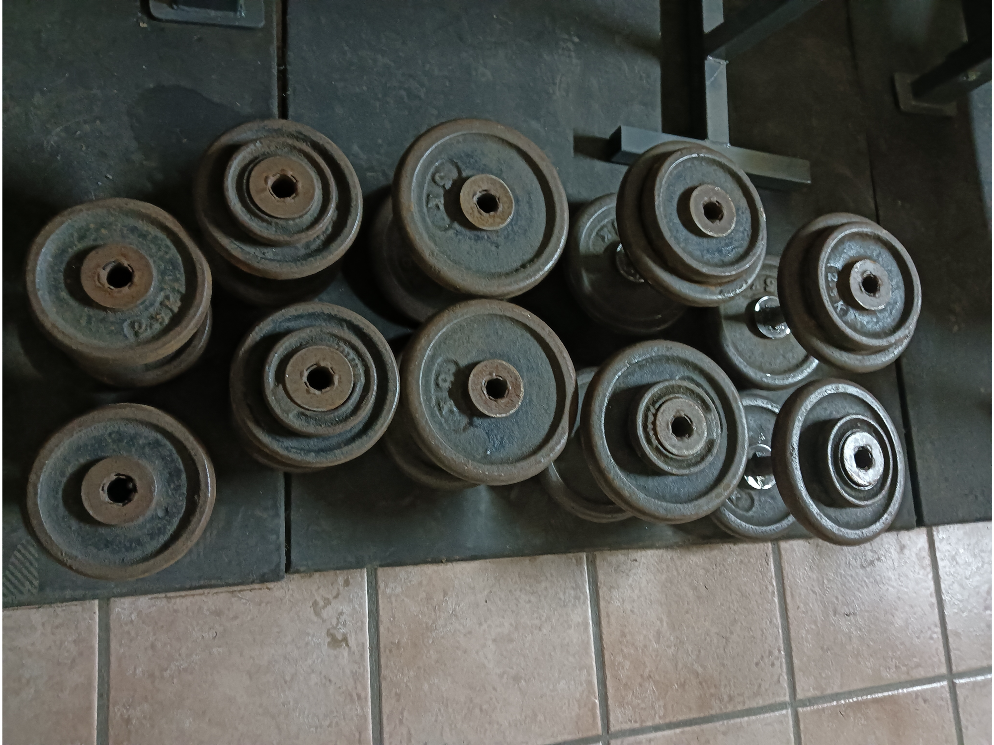 Mancuernas soldadas (5a15kg)